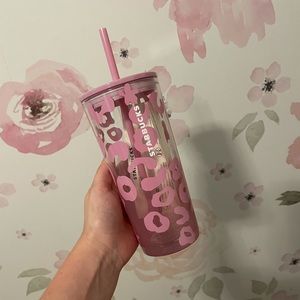 NEW Starbucks (Summer 2) 2021 Pink Leopard Tumbler